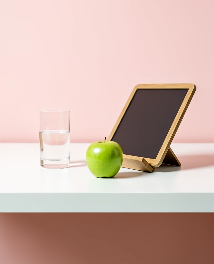 Professional nutrition workspace